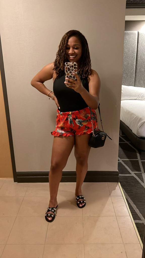 Vegas Girls Trip Dinner Outfit Night One