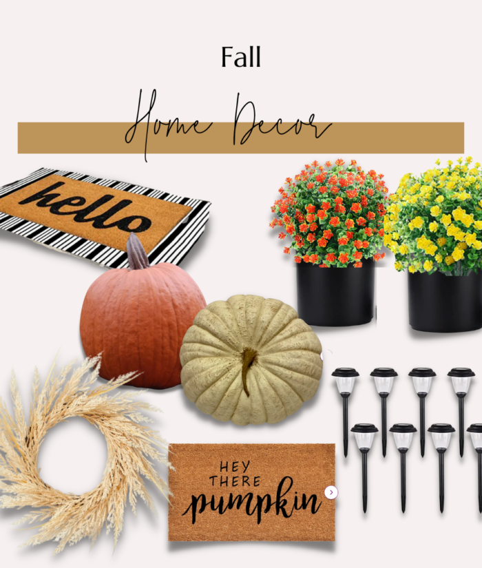 fall porch decor
