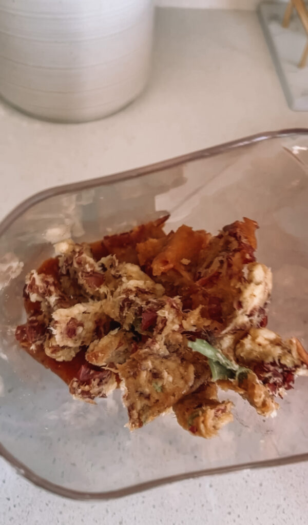 apple pulp
