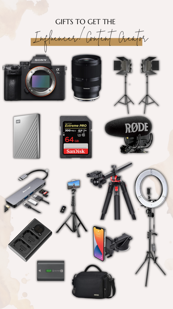 gift guide for the content creator