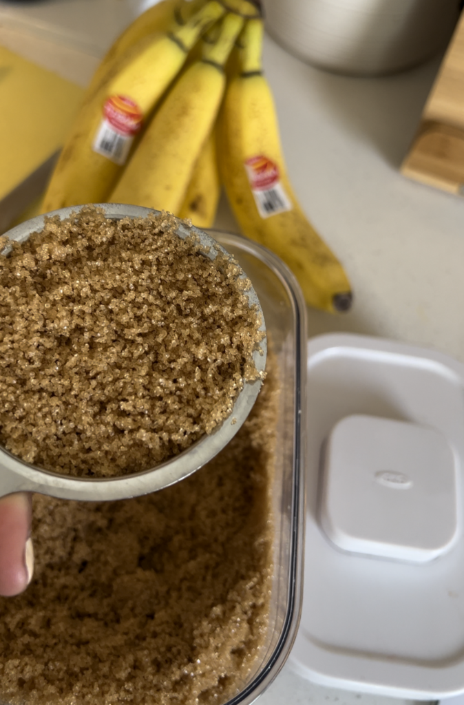 brown sugar and bananas