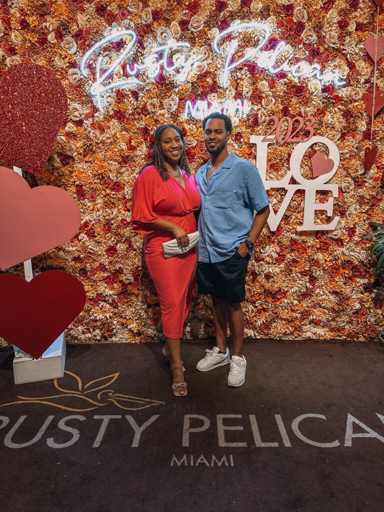 rusty pelican couples pic in miami in february