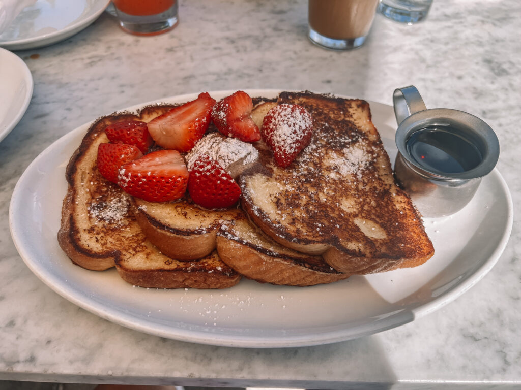 morgans brioche french toast in miami in february