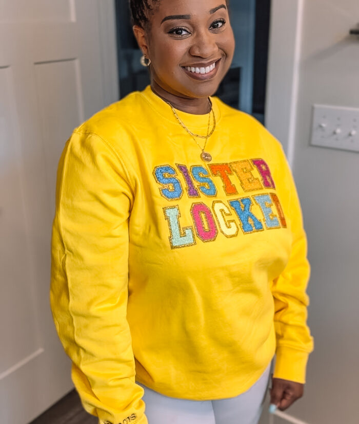 sisterlocks crew neck